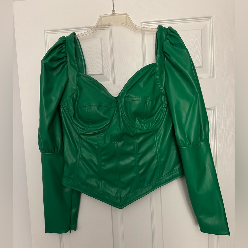 Leather Top
